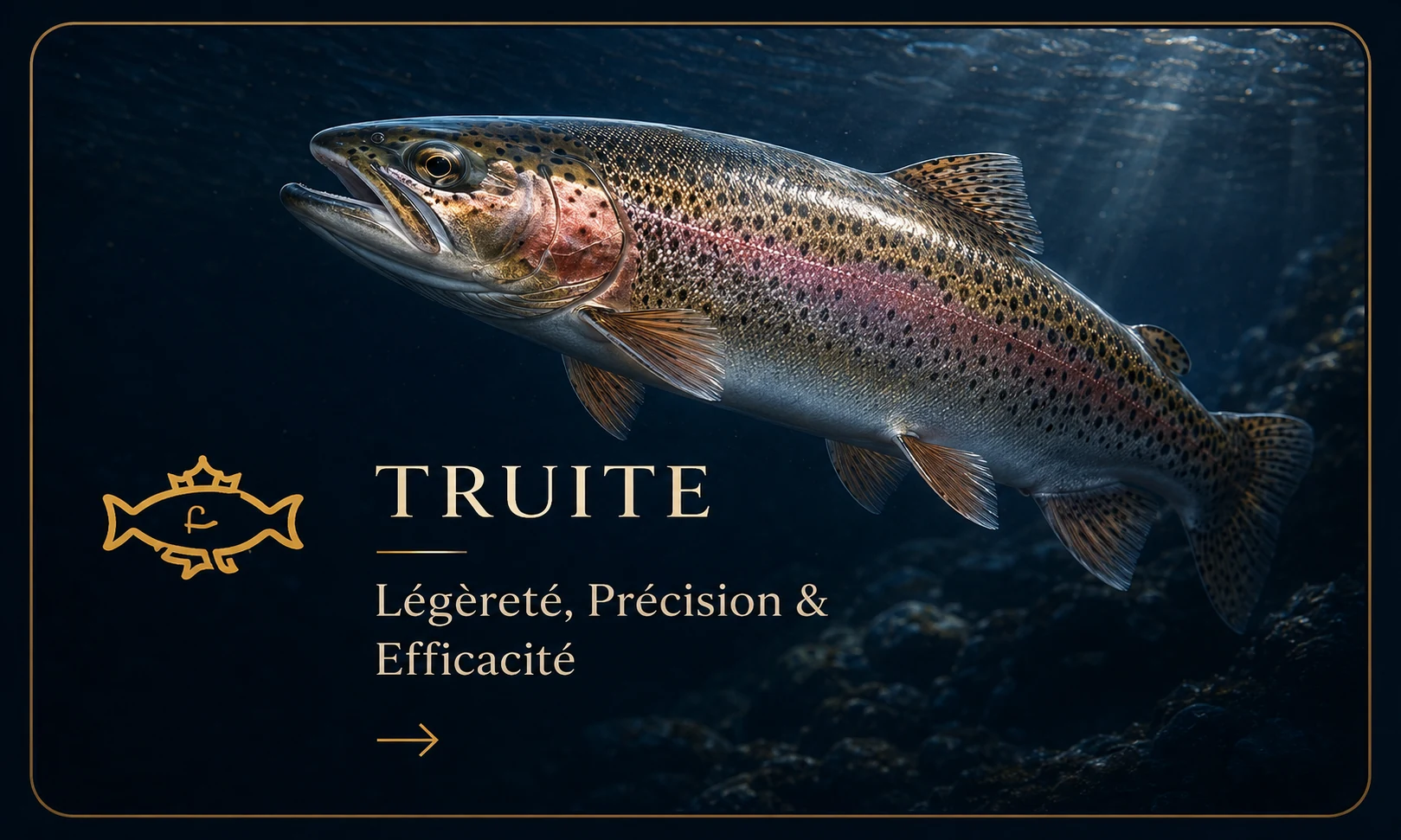 Matériel truite premium